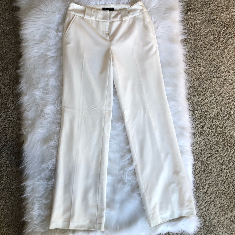 INC dress pants in cream/white size 4